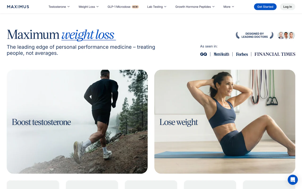 Maximus Tribe homepage